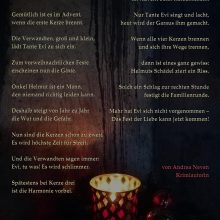 Gedicht "Der Advent" (2019)